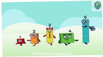 Alphablocks and Numberblocks intro Backwards , Theme Song , CBeeBies , YAY Channel Edit