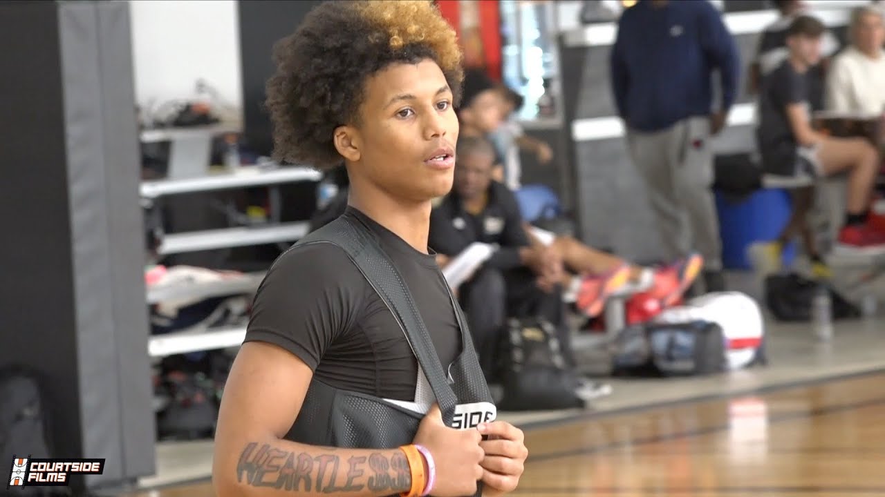 DAMIAN LILLIARD 2.0?! 2024 PG Dekwon Brown WENT CRAZY at the Courtside