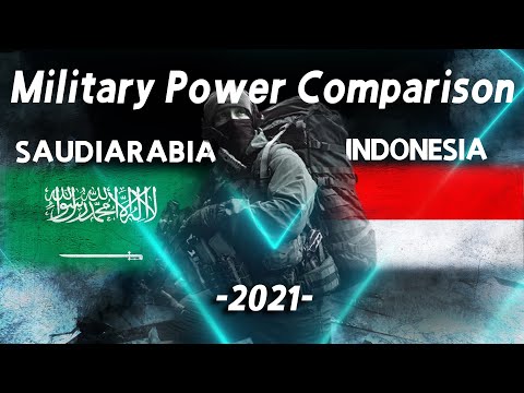 Saudi Arabia vs Indonesia military power comparison 2021 GFP [Military power ranking]