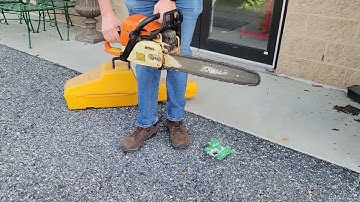 Lot 158: Stihl 029 Super Farm Boss Chain Saw