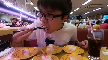Vlog2 | Cuộc sống ở Nhật - Ăn Sushi băng chuyền