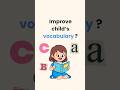 Rhyming game that builds vocabulary FAST 🎮 #shorts