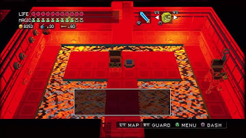 3D Dot Game Heroes (From Mode): Part 22 - Continuing the Flame Temple