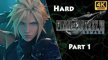 Final Fantasy 7 Remake PC Gameplay - Part 1 (4K, No Commentary)
