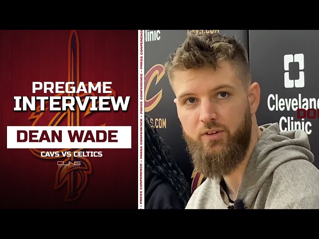 Dean Wade Describes How Cavaliers DEFEND Jayson Tatum | Pregame Interview class=