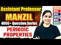 Periodic Properties |🔥4000+ Questions Series 09 | Assistant Professor 🚀 All States