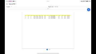 Honor Pad 10 - How to Save Microsoft 365 Excel into PDF without Cutting Off the Whole Page Content