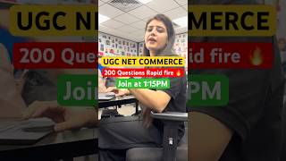 UGC NET COMMERCE MOST IMPORTANT MCQs Rapid Fire #ugcnetadda247 #ugcnetjune2026 #ugcnetcommerce