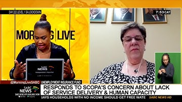 UIF COVID-19 TERS | Acting Commissioner Marsha Bronkhorst