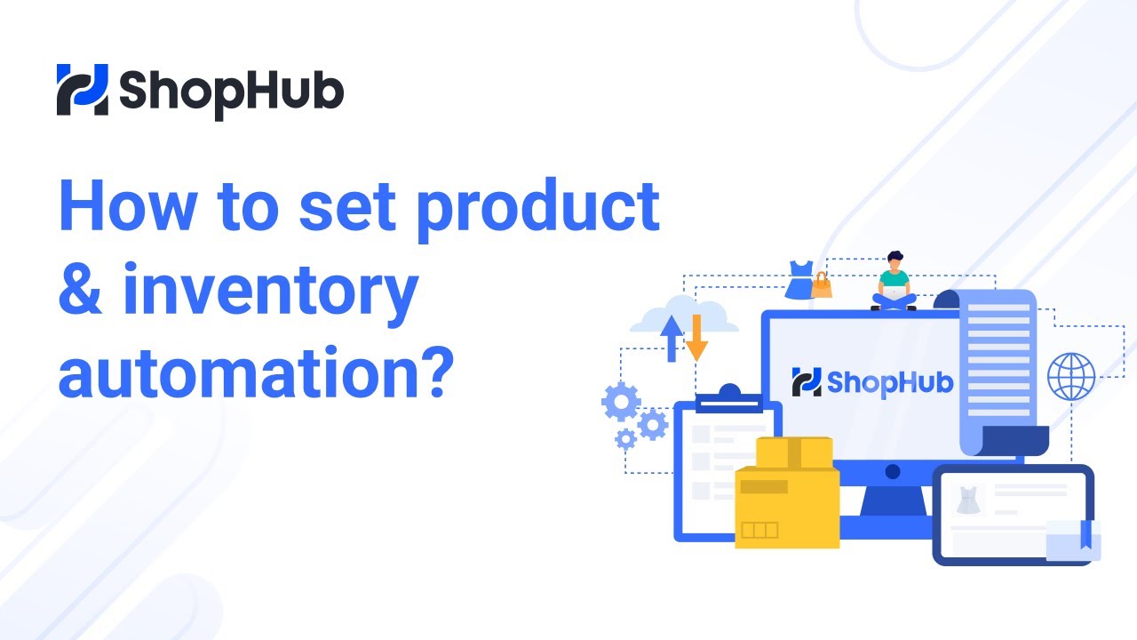 How to set product & inventory automation? - YouTube