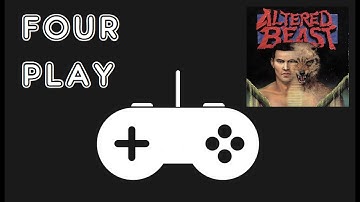 Four Play - Altered Beast - 8-bit Console Comparison