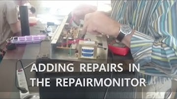 RepairMonitor: adding repairs ENGLISH