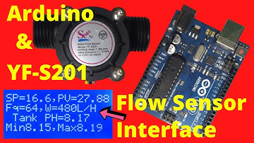 Arduino Water Flow Meter with YF-S201 Sensor | Arduino Water Flow Sensor YF-S201 | Umair Saeed Urdu