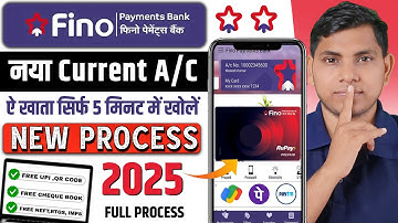 Fino Payments Bank Zero Balance Current Account Opening Online | Best Zero Balance Current Account