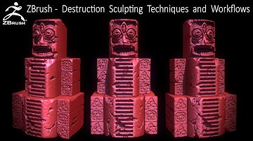 ZBrush Destruction Sculpting