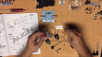 T-REX 700X Dominator Build Video Tail Part 4A of 6