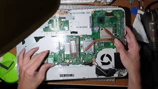 東芝toshiba satellite L850 拆機清潔disassembly