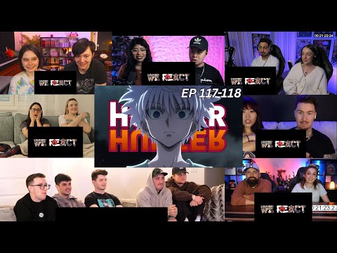 Hunter x Hunter Episode 117-118 | Reaction Mashup