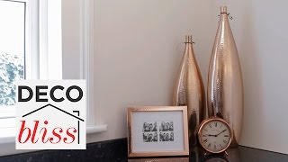 Copper Accessories For A Small Kitchen Makeover I Restyle Your Space