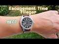 Escapement time flieger type b  superbe flieger  prix imbattable 