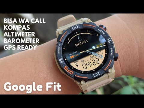 600 RIBUAN GPS, KOMPAS, ALTIMETER DAN BAROMETER | REVIEW NORTH EDGE CR04 SMARTWATCH