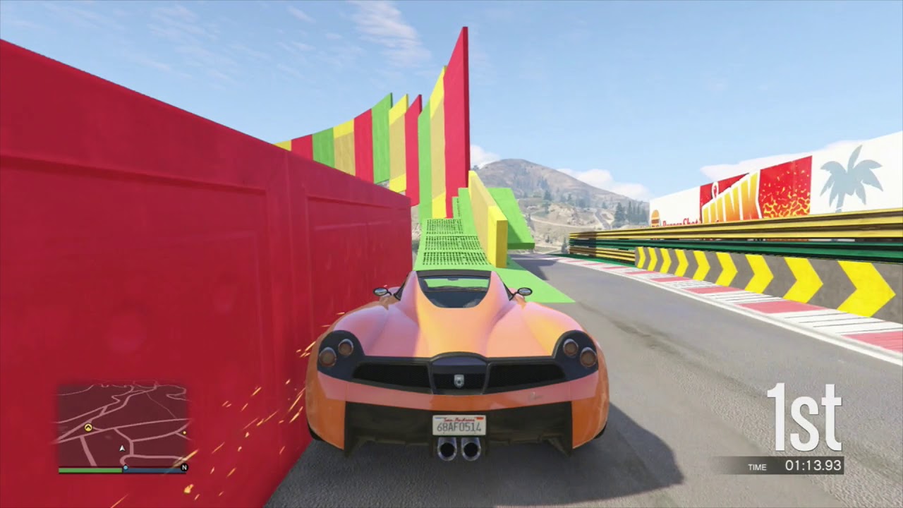 Best gta 5 custom stunt race (link included)