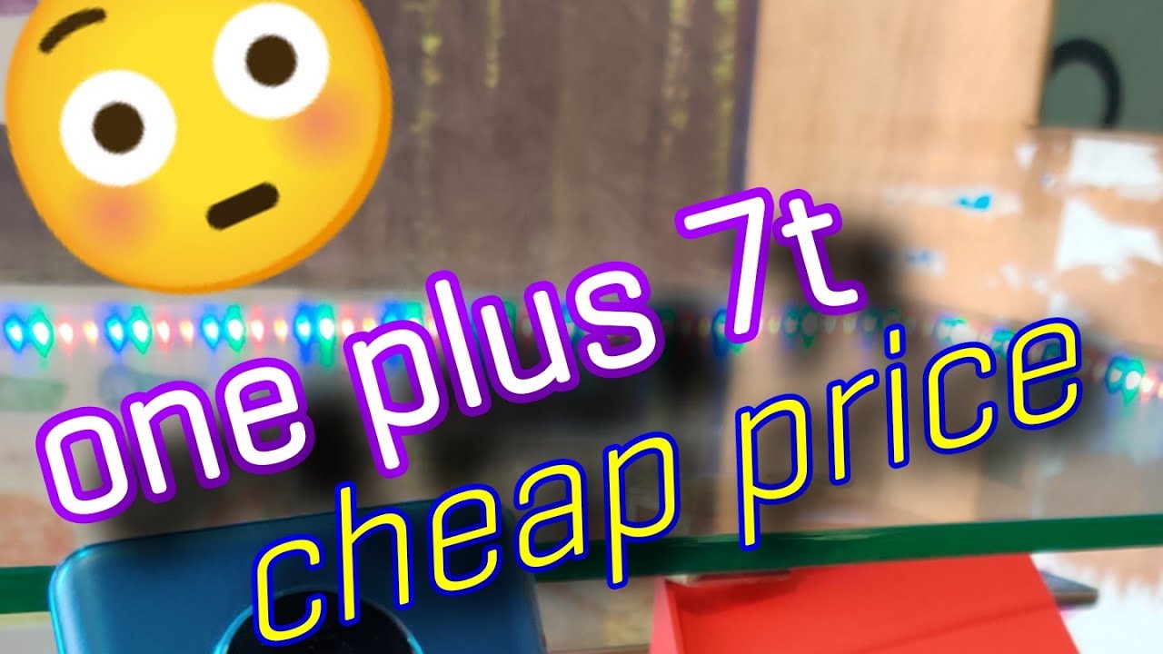 one plus 7t 8gb Ram 128gb internal with box piece