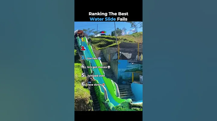 Ranking The Best Water Slide Fails