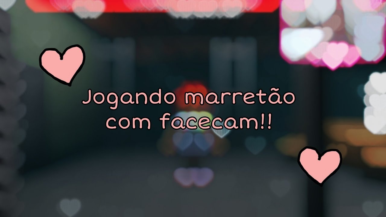 JOGANDO MARRETÃO COM FACECAM! (Roblox) 