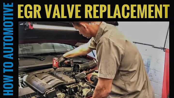 How To Replace The EGR Valve On A Chrysler Or Dodge With A 3.5l V6 Engine