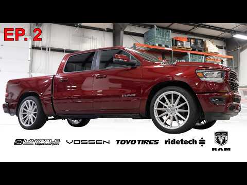 Supercharged RAM Gets Ridetech Equipped