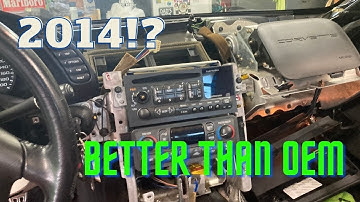 C5 CORVETTE HUD REPAIR AND DOUBLE DIN RADIO INSTALLATION!