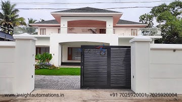 Contemporary Style Automatic Sliding Gate Design and Fabrication, Kerala 7025920001