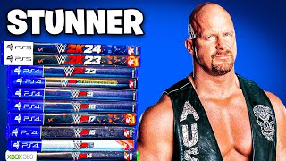 Hitting A Stunner With Stone Cold In EVERY WWE 2K Game! screenshot 3