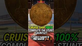 Cruise Ship Complete The Stunt Gauntlet 100% Guide Tony Hawks Pro Skater 3 4