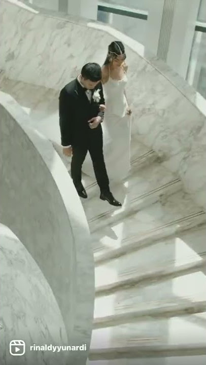 Eva Celia wearing Rinaldy Yunardi headpieces & accessories on her wedding day.