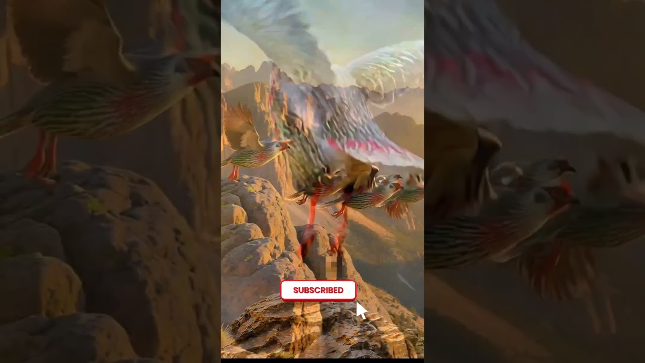 Rare Colorful Mountain Bird 🐦🔥 | Amazing Exotic Bird Shorts #birdlovers #animals