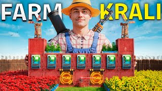 Muhteşem Farm Evi̇ Yaptim Ve İnti̇kam Dolu Krallik Kurdum Zengi̇nli̇ği̇n Böylesi̇ Rust Türkçe Film