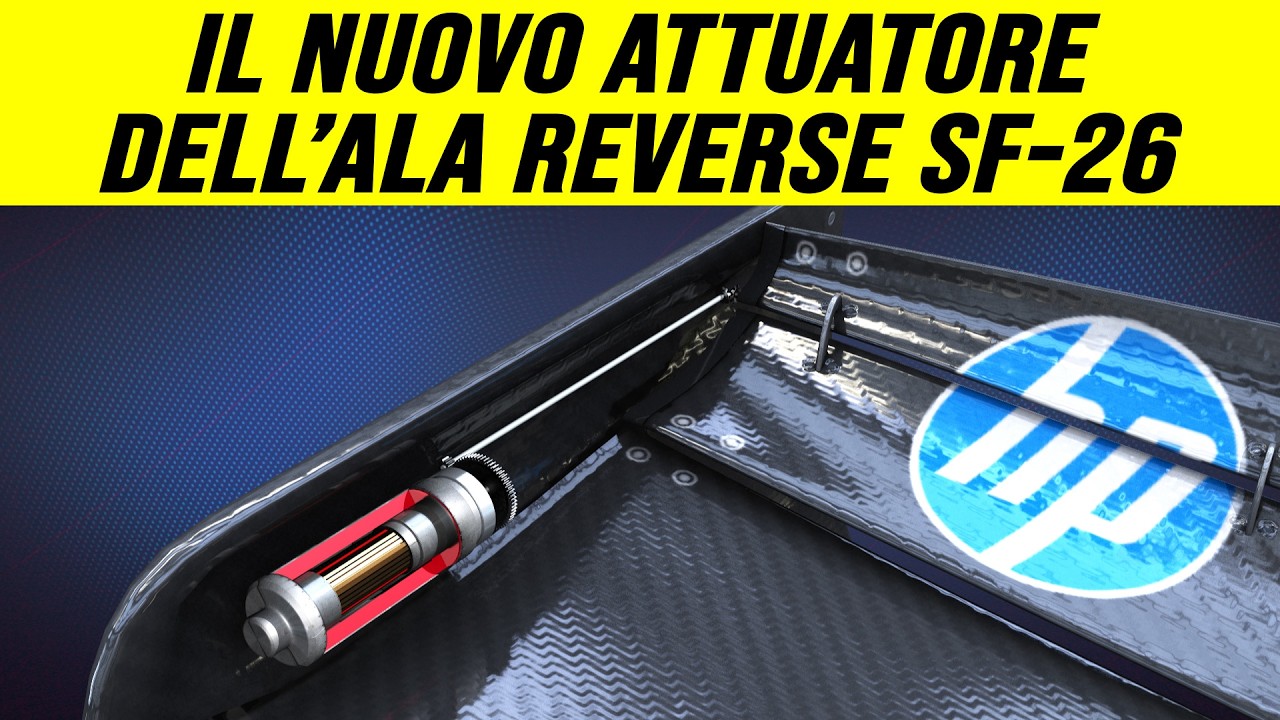 FERRARI: L’ALA REVERSE CAMBIA L’ATTUATORE - YouTube