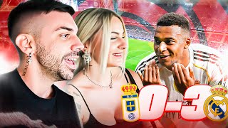 CONSEGUIMOS ENTRADAS CON MÁS ALTURA DEL ESTADIO (OVIEDO 0-3 REAL MADRID VLOG) DjMaRiiO