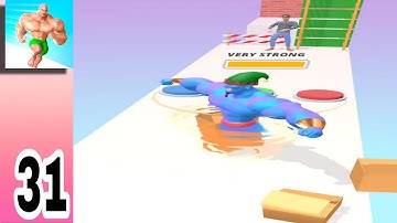 Muscle Rush  : GameplayWalkthrough Android.ios All Levels (part 31 )