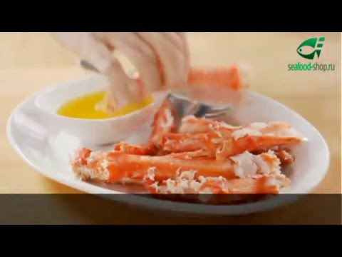 Видео рецепт Мясо краба под соусом