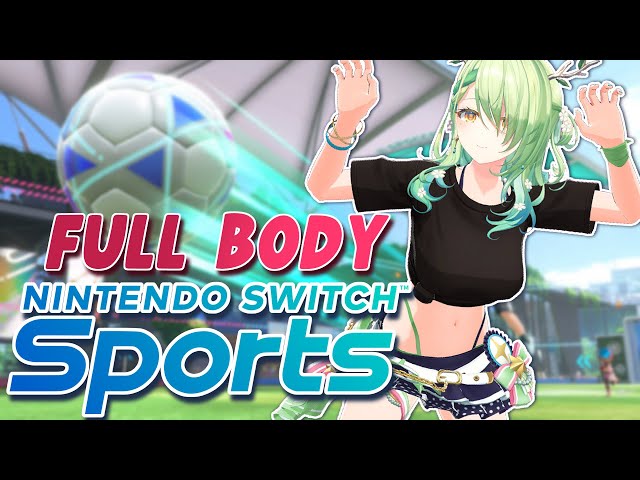 【Nintendo Switch Sports】 Kirin plays switch sports with FULL BODY 3D! #mocopiのサムネイル