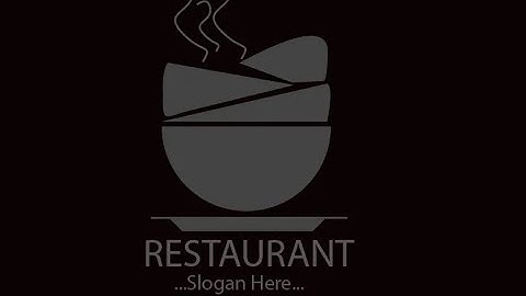 How to make a attractive restaurant logo design