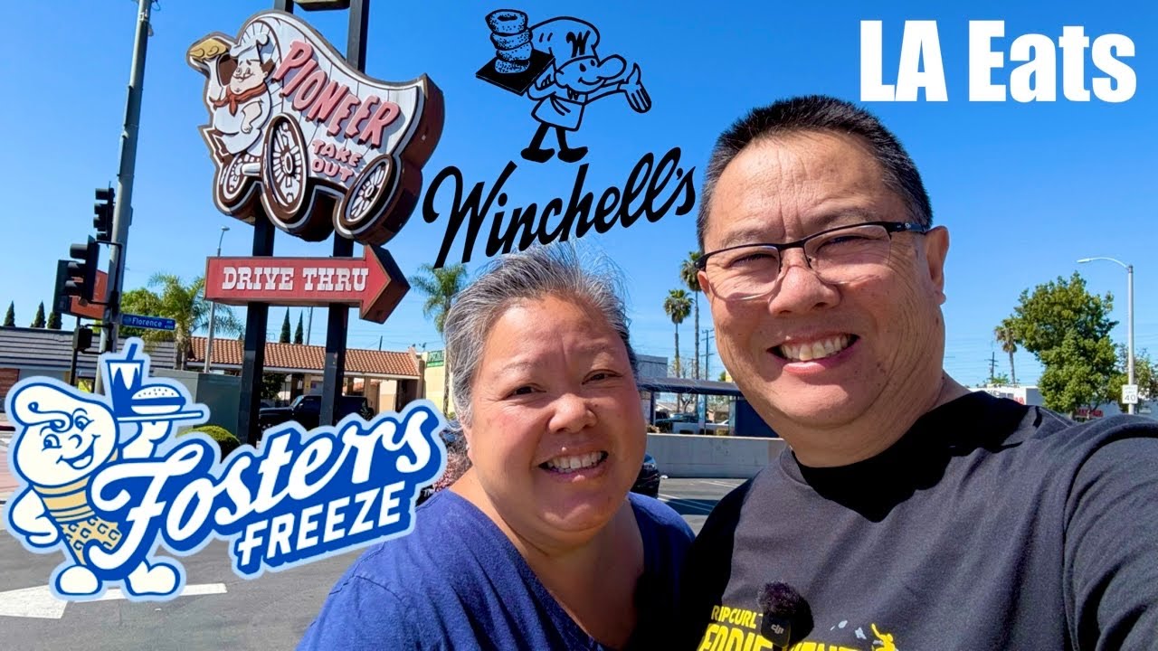 LA Nostalgic Eats | Pioneer Chicken, Winchell's Donut, Fosters Freeze