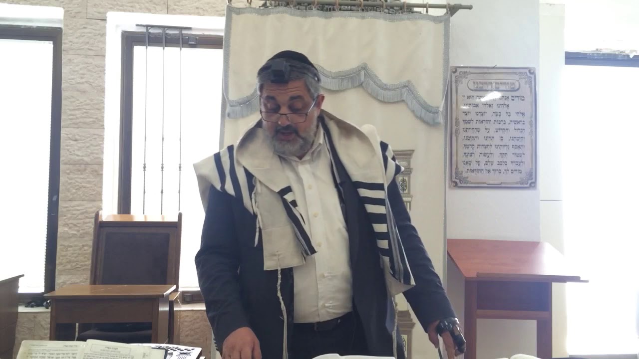 Rav Michael Cohen-Scalli - hilkhot Netilat Yadaim - 26/10/2018