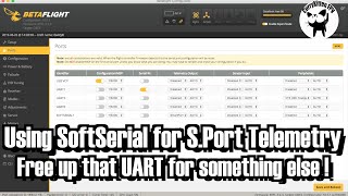 How to setup a Softserial port for S.Port telemetry (or Smart Audio) screenshot 2