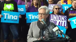 Tina Kotek projected to win tight race for Oregon governor