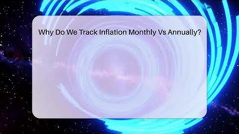 Why Do We Track Inflation Monthly Vs Annually? - Inflation Insight Channel