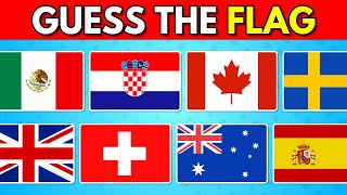 Guess the Country by the Flag Quiz 🌎🎯🤔 | Easy, Medium, Hard, Impossible